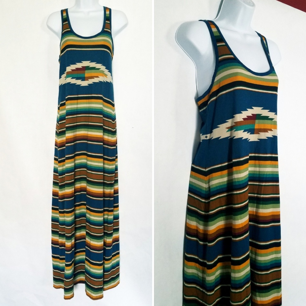 Denim & Supply Ralph Lauren Striped Maxi Dress